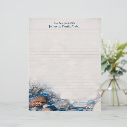 Aangepaste pagina voor herinneringen aan meer (Staand voorkant)