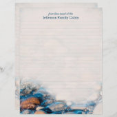 Aangepaste pagina voor herinneringen aan meer (Voorkant / Achterkant)