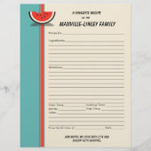 Aangepaste pagina Watermeloenen plakje (Voorkant)