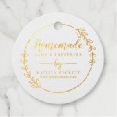 Aangepaste pakketten voor kleine bedrijven bedankjes labels (Voorkant)