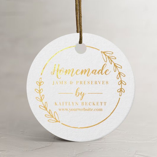 Aangepaste pakketten voor kleine bedrijven bedankjes labels