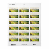 Aangepaste pakketten voor kleine bedrijven etiket (Full Sheet)