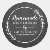 Aangepaste pakketten voor kleine bedrijven ronde sticker (Voorkant)