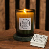 Aangepaste pakketten voor kleine bedrijven rubberstempel