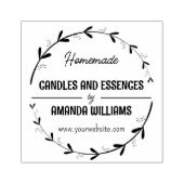 Aangepaste pakketten voor kleine bedrijven rubberstempel (Afrduk)