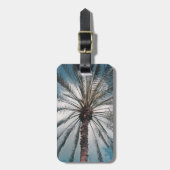 Aangepaste palmboom - bagagelabel (Voorkant verticaal)