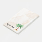 Aangepaste palmboom post-it® notes (Schuin)