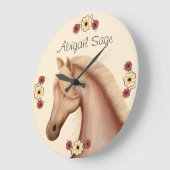 Aangepaste palomino- en blowerpwandklok grote klok (Hoek)