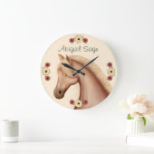 Aangepaste palomino- en blowerpwandklok grote klok (Huis)