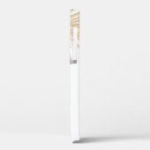 Aangepaste Pampas Grass Blush Pink Floral Case-Mate iPhone Case (Achterkant / Links)