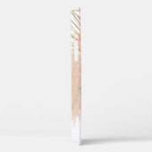Aangepaste Pampas Grass Blush Pink Floral Case-Mate iPhone Case (Achterkant / Rechts)