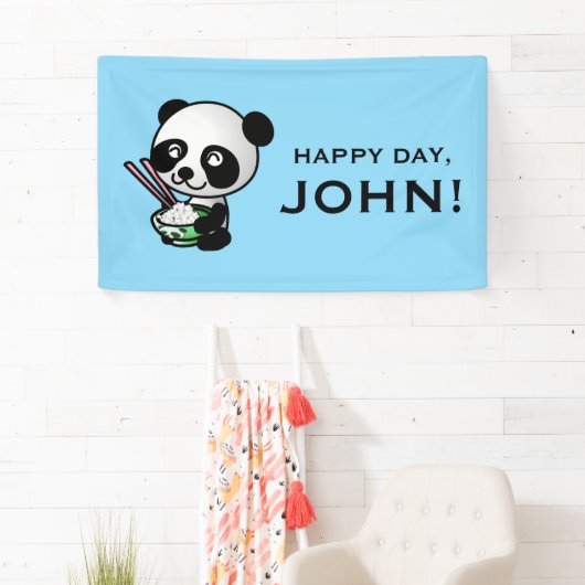 Aangepaste PANDA-banner Spandoek (Insitu)