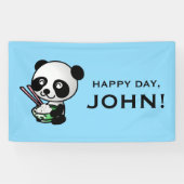 Aangepaste PANDA-banner Spandoek (Horizontaal)