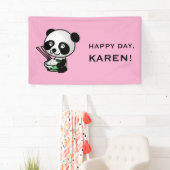 Aangepaste PANDA-banner Spandoek (Insitu)