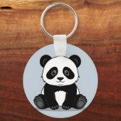 Aangepaste Panda sleutelhanger ontwerp (Achterkant)