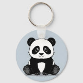 Aangepaste Panda sleutelhanger ontwerp (Achterkant)