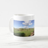 Aangepaste panoramische foto-Mokken Koffiemok (Voorkant links)