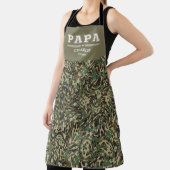 Aangepaste papa naam Vaderdag Gepersonaliseerde Gi Schort (Insitu)