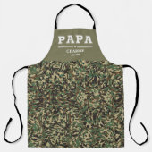 Aangepaste papa naam Vaderdag Gepersonaliseerde Gi Schort (Voorkant)