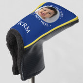 Aangepaste papa opa familie foto sportieve monogra golfheadcover (3/4 voorkant)
