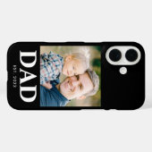 Aangepaste papa opgericht foto Vaderdag Case-Mate iPhone Case (Achterkant (horizontaal))