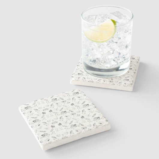 Aangepaste papier drinken Coasters | Feest en inri Stenen Onderzetter (Zijkant)