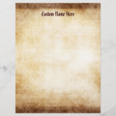 Aangepaste papierachtergrondbrochure flyer (Voorkant)