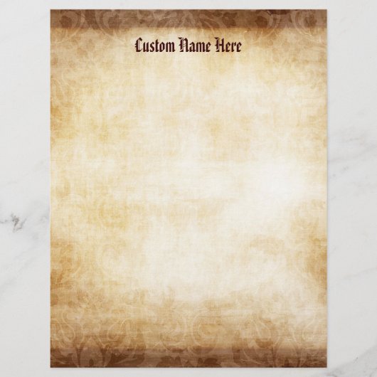 Aangepaste  papierachtergrondbrochure flyer (Voorkant)