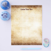 Aangepaste  papierachtergrondbrochure flyer (Enkel)