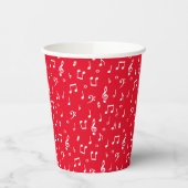 Aangepaste papierbekertjes voor muziekthema's papieren bekers (Links)