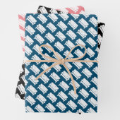 Aangepaste papierbladen met meubelontwerp inpakpapier vel (In situ)