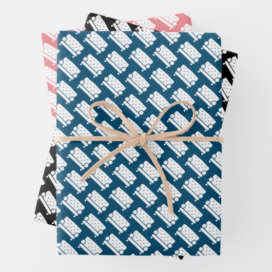 Aangepaste papierbladen met meubelontwerp inpakpapier vel (In situ)