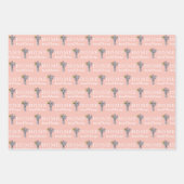 Aangepaste papierbladen voor mailboxnummers die pa inpakpapier vel (Voorkant 3)