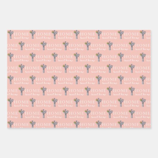 Aangepaste papierbladen voor mailboxnummers die pa inpakpapier vel (Voorkant 3)