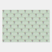 Aangepaste papierbladen voor mailboxnummers die pa inpakpapier vel (Voorkant 2)