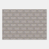 Aangepaste papierbladen voor mailboxnummers die pa inpakpapier vel (Voorkant 3)