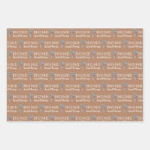 Aangepaste papierbladen voor mailboxnummers die pa inpakpapier vel (Voorkant)