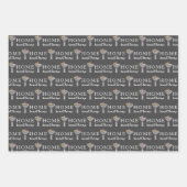 Aangepaste papierbladen voor mailboxnummers die pa inpakpapier vel (Voorkant 3)