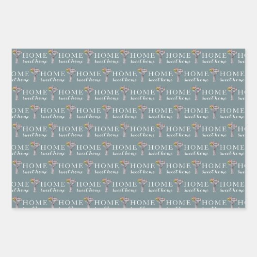 Aangepaste papierbladen voor mailboxnummers die pa inpakpapier vel (Voorkant)