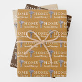 Aangepaste papierbladen voor mailboxnummers die pa inpakpapier vel (In situ)