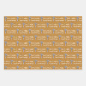 Aangepaste papierbladen voor mailboxnummers die pa inpakpapier vel (Voorkant)