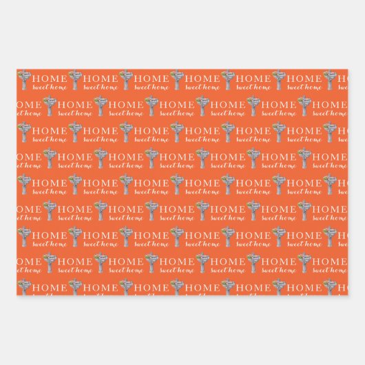 Aangepaste papierbladen voor mailboxnummers die pa inpakpapier vel (Voorkant 2)