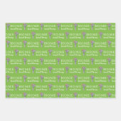 Aangepaste papierbladen voor mailboxnummers die pa inpakpapier vel (Voorkant)