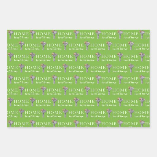 Aangepaste papierbladen voor mailboxnummers die pa inpakpapier vel (Voorkant)