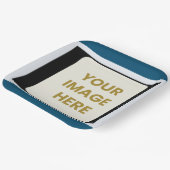 Aangepaste papieren Borden | Foto. Retro. Grappig. Papieren Bordje (Gebogen)