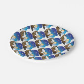 Aangepaste papieren Borden met Baby Jezus Papieren Bordje (Gekanteld)