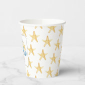 Aangepaste Papieren Cups Beach Baby shower Bekers (Links)