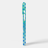 Aangepaste papieren gat foto polka dot sjabloon Case-Mate iPhone case (Achterkant / Links)