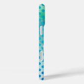 Aangepaste papieren gat foto polka dot sjabloon Case-Mate iPhone case (Achterkant / Rechts)