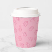 Aangepaste papieren koffiekopjes papieren bekers (Links)